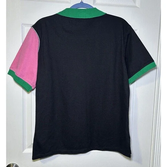 AMIL JAHAAD Men’s Short Sleeve 1/4 Zip Collared Polo Size Small NWT RARE